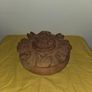 Vintage Hand Carved Wooden Friendship Cup Image 2