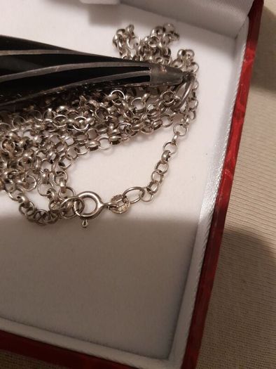 solid silver necklace