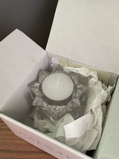 Galway Irish Crystal Tulip Votive 5.5 cm