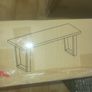 American White Oak table Image 4