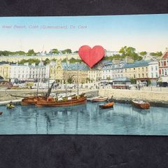 Ireland Postcard : West Beach , Cobh ( Queenstown ) Co. Cork - 1937