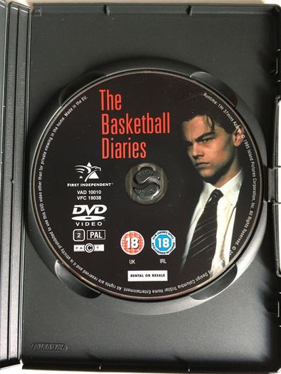 The Basketball Diaries [1995] Leonardo Di Caprio, Bruno Kirby, Lorraine Bracco, Ernie Hudson & Mark Wahlberg [Movie DVD]