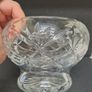 Crystal heavy round bowl Image 2