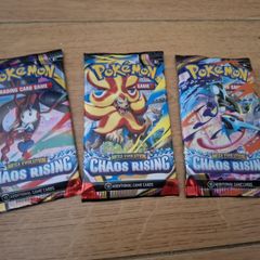 12 x  Pokemon Mega Evolution CHAOS RISING booster packs