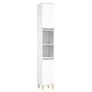 3 Piece Bathroom Furniture Set White Image 5