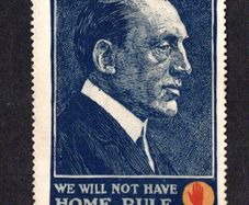 1914 Ireland Anti Home Rule Label Cason large head fine unused