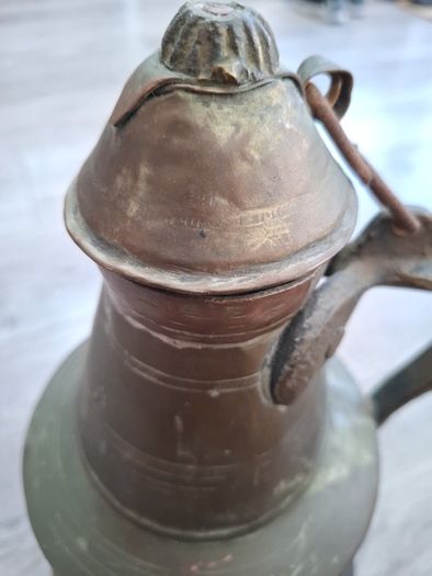 Vintage Copper Pitcher 1961 Middle eastern