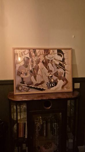 jazz framed print