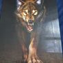 3D LiveLife Lenticular Wall Art Prints - Aloof From Deluxe Base - Unframed 3D Wolf - Size - 38.5cm x 28cm - RRP - 18.99 Image 3