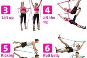 Pilates Bar Kit Resistance Band brand new