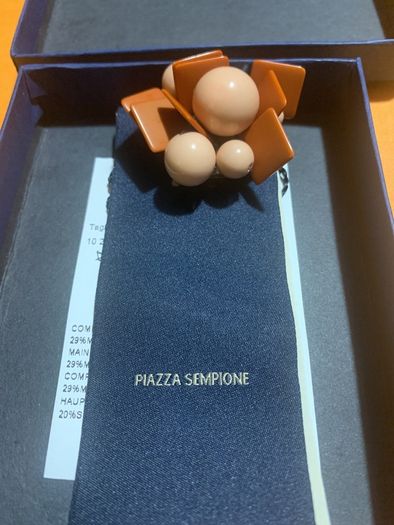 Piazza Sempione Brooch