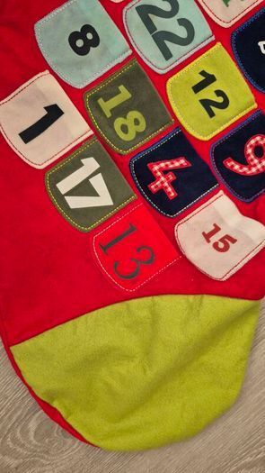 Large Christmas Advent Sock