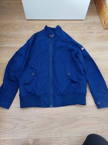 Super dry blue jacket mens