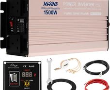 1500W Pure Sine Wave Inverter 12V to 230/240V Car