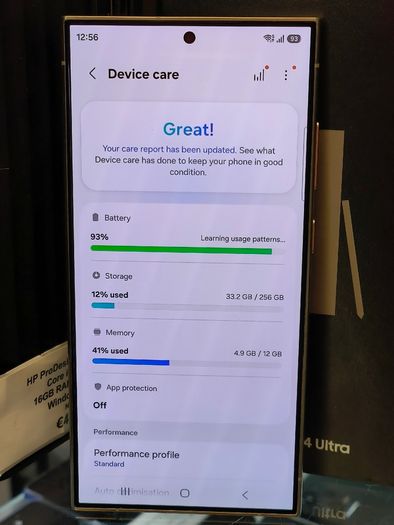Samsung Galaxy S24 Ultra - 256GB / 12GB - Dual Sim Unlocked, Titanium Gray