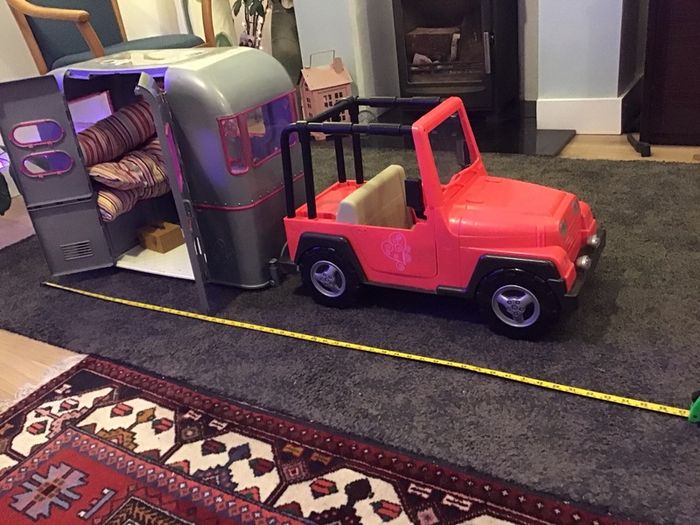 Our Generation Doll Camper Van & Jeep