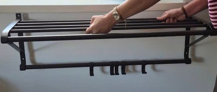 Wall coat hanger and shoe rack