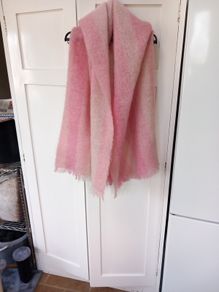 Vintage Mohair Scarf/Wrap Donegal Design.