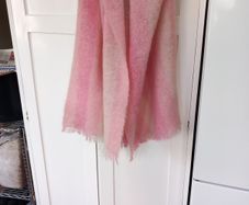 Vintage Mohair Scarf/Wrap Donegal Design.