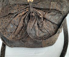 New genuine leather leopard bag