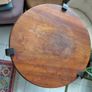 Vintage French wooden plant stand two tier Image 5