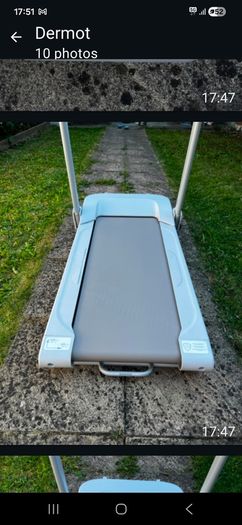 folding treadmill