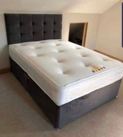 King size High-quality Divan Bed with Mattress and Drawers included