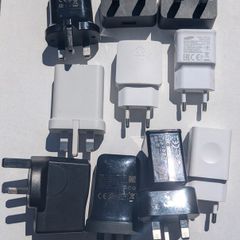Job Lot of 10 USB Wall Chargers