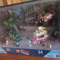 Lego The Movie shop display