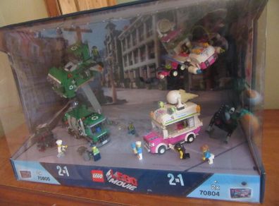 Lego The Movie shop display
