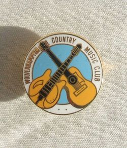 Wolverhampton Country Music Club - enamelled badge (1990s)