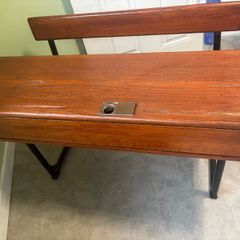 School bench - refurbished