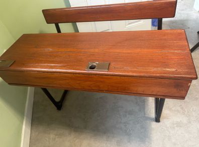 School bench - refurbished