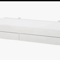 Ikea single slakt UNDERBED frame, drawers and mattress