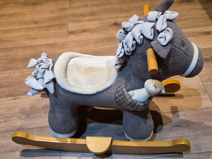 Little Bird and me baby/toddler rocking horse with mini pony.