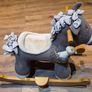 Little Bird and me baby/toddler rocking horse with mini pony. Image 2