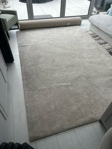 2 x Stoense Extra Large Ikea Area Rugs 200x 300cm Off-White