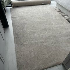 2 x Stoense Extra Large Ikea Area Rugs 200x 300cm Off-White