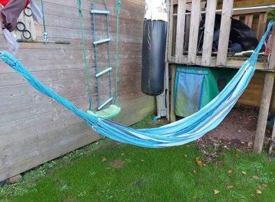 garden hammock.  Material