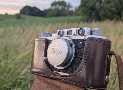 RARE FED-1 Vintage Leica II Copy, 1955, Film Tested, M39 Rangefinder Camera