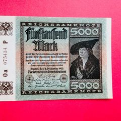 Germany  5000  Marks  1922  Pick 81a  Uncirculated )