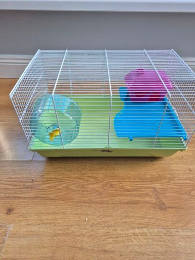 hamster cage & accessories