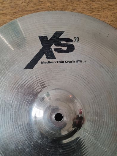 Sabian Xs 16" medium Thin crash