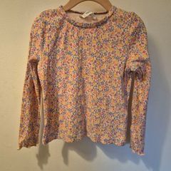Floral long-sleeve top 4 year old girl