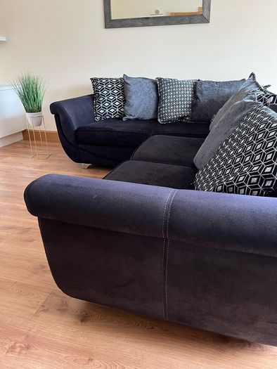 Corner double sofa bed