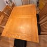 Solid Oak Extending Dining Table and 6 Chairs Set Image 2