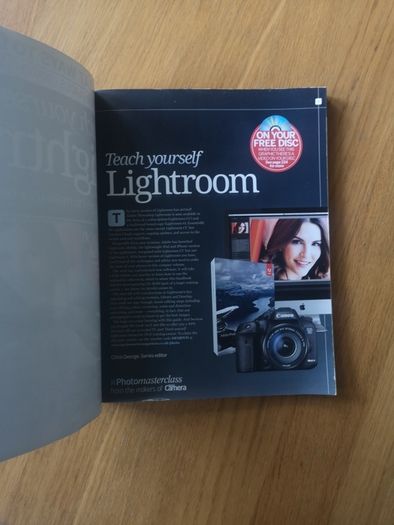 Teach Yourself Light Room Magazine with free disc