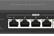 QNAP QSW-1105-5T, 5 port 2.5Gbps auto negotiation (2.5G/1G/100M), unmanaged switch, Broadcom Chipset Embedded