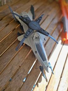 Vintage G.I. Joe Hasbro 1988 Skystorm X-Wing Chopper