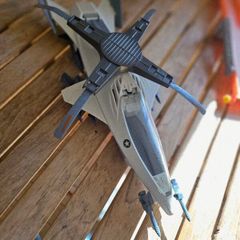 Vintage G.I. Joe Hasbro 1988 Skystorm X-Wing Chopper